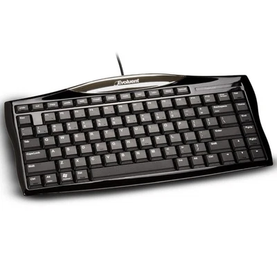 Wired Compact Keyboard – Compact Keyboard, Portable Wired Keyboard – No Numer... - Image 1 of 4
