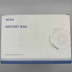 Heagi Colostomy Bags 22-Piece Set 16 Bags 6 Barriers 3 Clamps Exp 01-09-28 - Picture 1 of 6