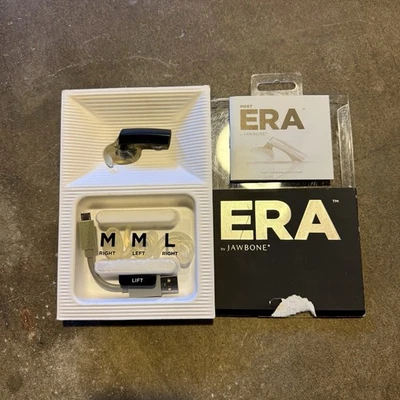 Jawbone ERA Headset Black Streak Noise Assassin 4.0 HD Audio New - Image 1 of 4