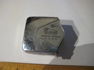 Vintage STANLEY Mason's Modular Spacing Rule 10 ft. USA No 01 515 H7 Goldblatt - Picture 1 of 8