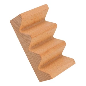  Japanese Wooden Sushi Holder - 3-Grid Sushi Taco Stand for Hand Rolls and - Picture 1 of 9