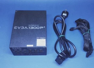 2x EVGA SUPERNOVA 1300 P+ Series Platinum 80 Gold + PCI Express module + cables - Zdjęcie 1 z 17