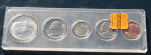 1965 US MINT SET with WOOLWORTH PRICE STICKER - Picture 1 of 3