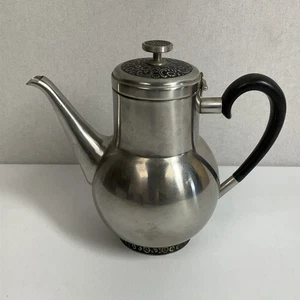Oneida Mediterranean Tea / Coffee Pot Vintage Stainless Steel, Arts & Crafts - Picture 1 of 11