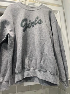 Friends "Girls" sweatshirt Unisex Rachel Monica Green Lettering Crewneck~ - Picture 1 of 8