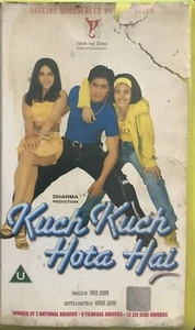 Kuch Kuch Hota Hai *Shah Rukh Khan *Kajol - Bollywood Hindi Indian VHS Tape - Imagen 1 de 5