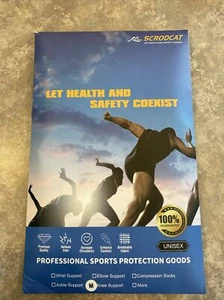 Copper Knee Braces for Knee Pain 2 Pack Knee Compression Sleeve Support Med - Picture 1 of 7