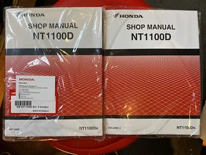 OEM GENUINE HONDA NT1100 2021-25 MOTORCYCLE WORKSHOP MECHANICS MANUAL SHOP HGB - Picture 1 of 3