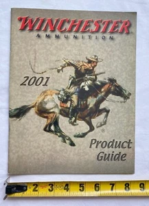 Winchester Ammunition 2001 Product Guide Catalog Ammo Bullets FREE US SHIPPING! - Picture 1 of 6