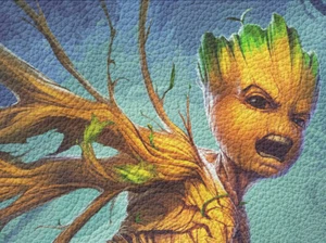 Tovaglietta americana ecopelle Groot Guardiani della galassia scuola colazione - Foto 1 di 2