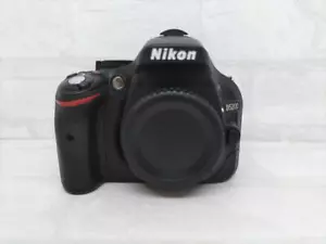 Nikon D5200 Digital SLR Camera Body Black 24.1MP English Language From Japan - Picture 1 of 15
