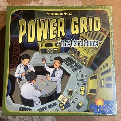 Power Grid The Card Game New Sealed Friedeman Friese Rio Grande Games - image 1 of 3