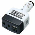 DC to AC Car Power Adapter Inverter USB Charger Suitable for Cell Phone GPS