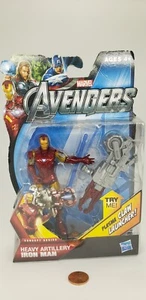 NUOVO Hasbro 2011 Marvel Universe HEAVY ARTILLERY IRON MAN 4" Modellino - Foto 1 di 12