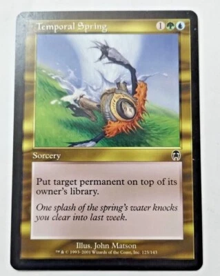 MTG Temporal Spring Apocalypse 125/143 Regular Common - Uncirculated - Image 1 of 3