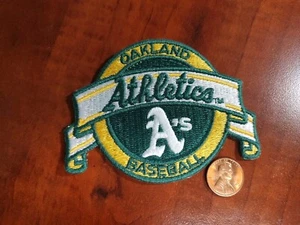 Vintage NEW Oakland A's Athletics Embroidered Patch Sew On Baseball MLB Emblem - Picture 1 of 3