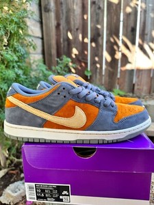 Nike SB Dunk Low Pro Light Carbon/Sesame-Monarch US 10 Mens HF3063-002