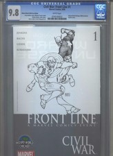 Civil War: Front Line #1 CGC 9.8 (2006) Wizard World 2006 Con Edition Variant