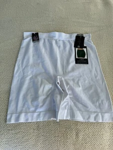 1 Pair Gloria Vanderbilt Seamless Shorts 3X White - Picture 1 of 6