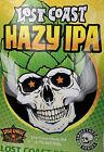 Lost Coast Brewery Craft Beer Poster Sign Funky Art California Skull