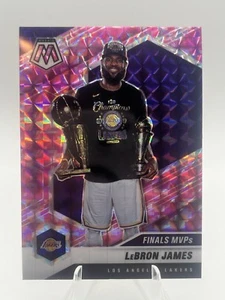 2020-21 Panini Mosaic - Finals MVPs Mosaic Camo Pink Prizm #297 LeBron James - Bild 1 von 2