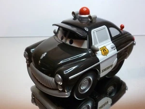 WALT DISNEY PIXAR - CARS USA SHERIFF RADIATOR SPRINGS - BLACK - GOOD CONDITION - Imagen 1 de 6