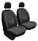3D Sitzauflage Sitzmatte Sitzbez&#252;ge graphit 2 Stk f&#252;r Mercedes-Benz KLASA C (W20