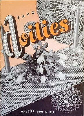 Doilies Favorites Crochet Patterns By Coats & Clark s6 - Image 1 of 4
