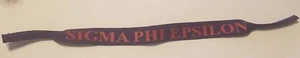 Dark Sigma Phi Epsilon Croakies Sunglasses Holders Strap Greek Sun Glasses type2 - Picture 1 of 2
