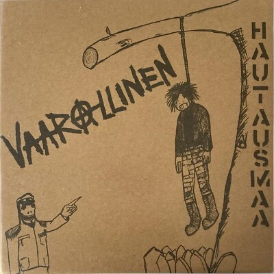 VAARALLINEN - HAUTAUSMAA E.P. 7” CLEAR FLEXI HARDCORE PUNK SIAL SNAGGLETOOTH - Image 1 of 2