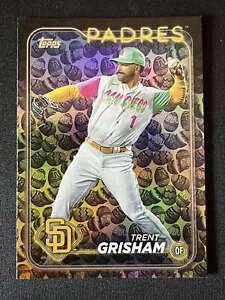 Trent Grisham 2024 Topps Series 1 Egg Parallel 157 Padres