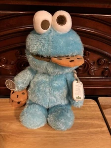 Hallmark Sesame Street Cookie Monster Plush - 17 Inches. With 3 Crinkle Cookies. - Picture 1 of 7