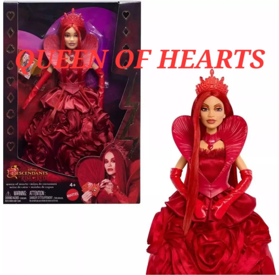 Disney Descendants 4 Rise of Red Daughter of Queen of Hearts - IN HAND