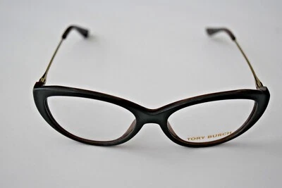 Tory Burch Ojo de Gato Pequeño Verde Marrón TY2048 1356 Óptico 50-15-135 Anteojos Foto 1 de 4