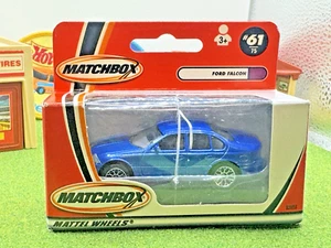 2001 Matchbox Australia Ford Falcon Forte No. 61 Blue NEW NIB Offshore HTF RARE - Picture 1 of 11