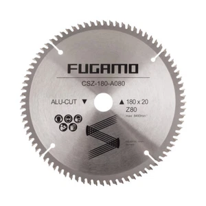 Hoja de sierra circular Ø 180x20 mm 80 Z hoja de sierra HM NE aluminio cobre chapa zinc plástico - Imagen 1 de 2