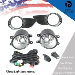 Driver+Passenger For 11-15 Toyota Sienna Bumper Fog Lights Switch+Wiring - Picture 1 of 12