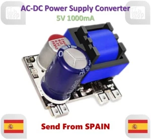 Módulo de fuente de alimentación descendente de conmutación de ondulación baja AC-DC 5V 1000 mA - Imagen 1 de 3