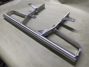 Yamaha Banshee Grab Bar Bumper Rack Brushed Aluminum Heavy Duty. - Picture 1 of 8