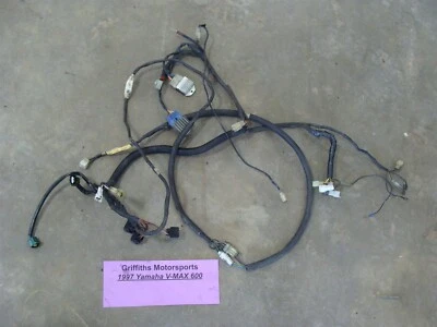 1997 YAMAHA VMAX 600 главный капот жгут проводов напряжение выпрямитель подогреватель резистор - Изображение 1 из 4