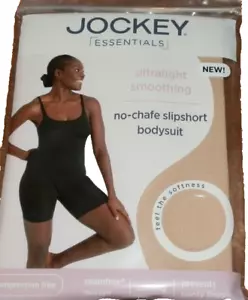 New 3XL Jockey Essentials Ultralight Smoothing Slipshort Bodysuit BEIGE - Picture 1 of 2