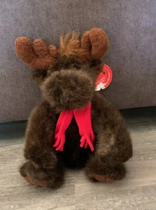 2001 Limited Edition Employee Exclusive Build a Bear 13”  Holiday Moose RARE HTF - Picture 1 of 4