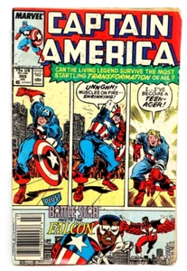 CAPTAIN AMERICA Vol. 1 #355 July 1989 Marvel Comic Tracked Post - Imagen 1 de 5