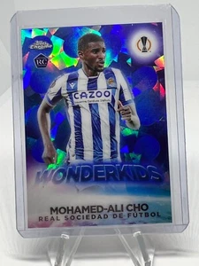 2022-23 Topps Chrome Sapphire UEFA Mohamed-Ali Cho Wonderkids RC #W-11 - Picture 1 of 2