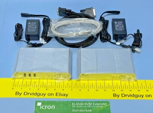 Extensor DVI, audio y extensor USB 2.0 Icron Tech EL4500 KVM - Imagen 1 de 8