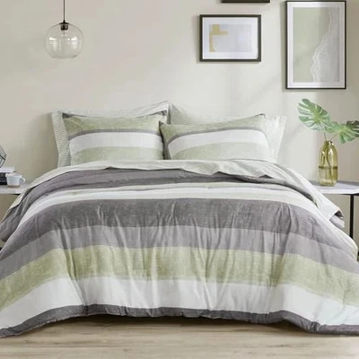 Essentials Jaxon Queen Comforter Set, Bed in A Bag Comforter & Sheet Set, - Image 1 of 4