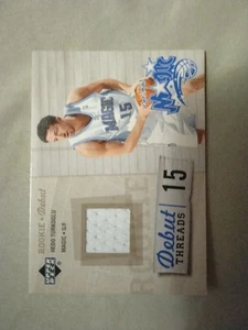 HEDO TURKOGLU 2005 UPPER DECK ROOKIE DEBUT Threads  - Bild 1 von 2