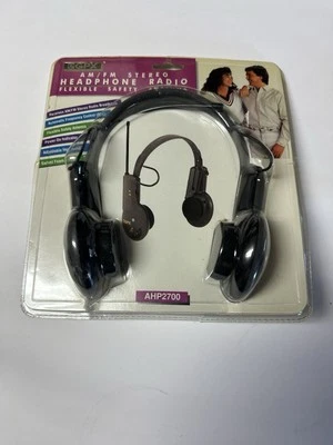 Vintage GPX Personal AM/FM Stereo Headphone Radio AHP2700 New Old Stock - Image 1 of 4