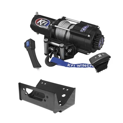 Kit combinado de cabrestante KFI 4500 lb (M1) para Kawasaki 750 Teryx4 2012-2013 Foto 1 de 4