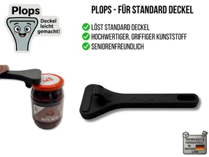 Plops S Vakuum Deckelöffner Gläser für Senioren, Arthrose, Rheuma, Handschwäche - Bild 1 von 7